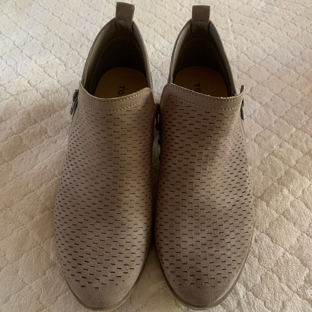 Torrid Perforated Ankle Booties